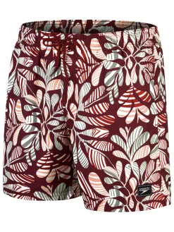 Zwemshorts rood/meerkleurig