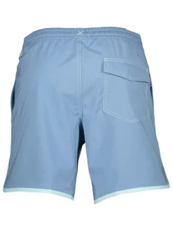 Zwemshorts "Scallop Volley" lichtblauw