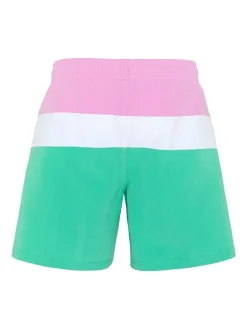Zwemshort turquoise/wit/lichtroze
