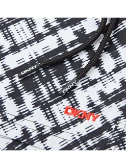 Zwemshort zwart/wit